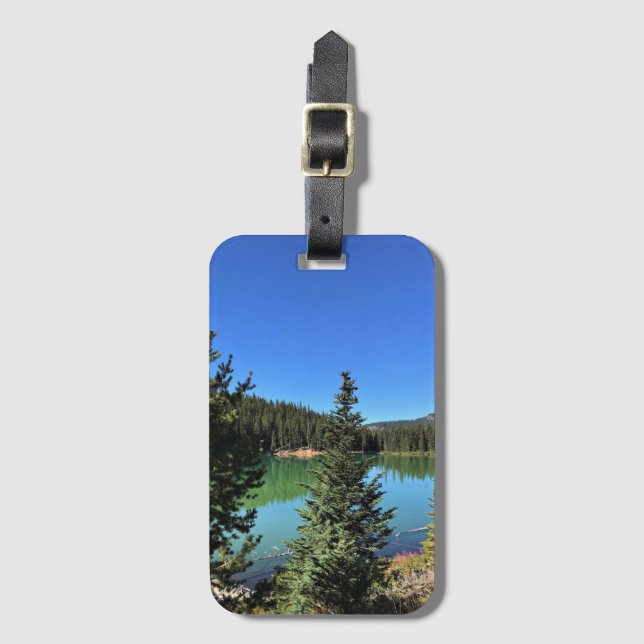 Devil's Lake, OR Luggage Tag (Front Vertical)