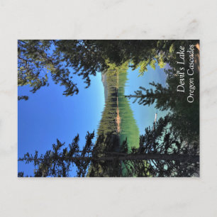 Devil's Lake, Oregon Postcard