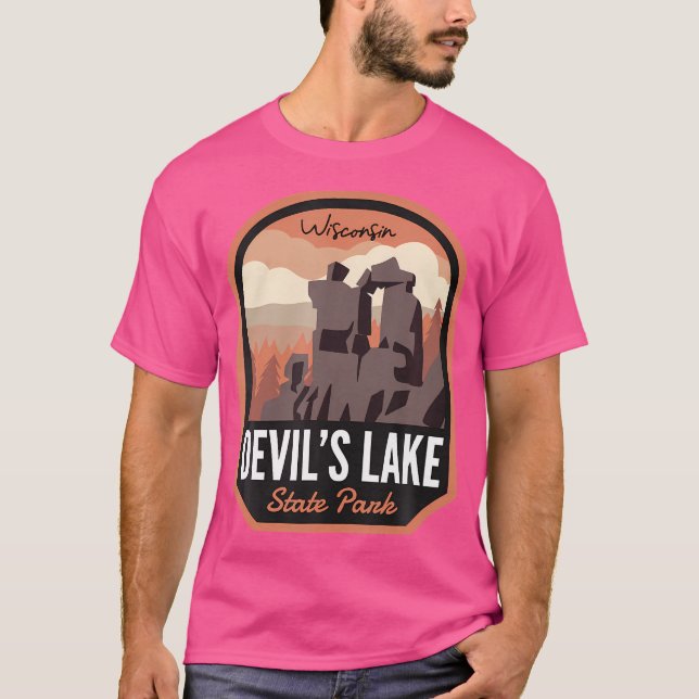 Devil'S Lake State Park Wisconsin T-Shirt (Front)