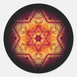Devil's marble - patterns classic round sticker