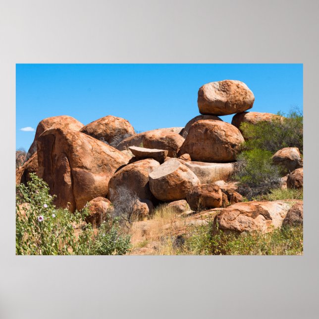 Devils Marbles Northern Territory Australia Poster (Front)