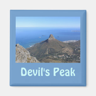 Devil's Peak Mountain, Cape Town Magnet