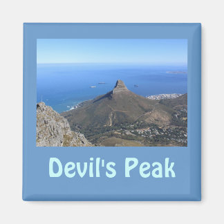Devil's Peak Mountain, Cape Town Magnet