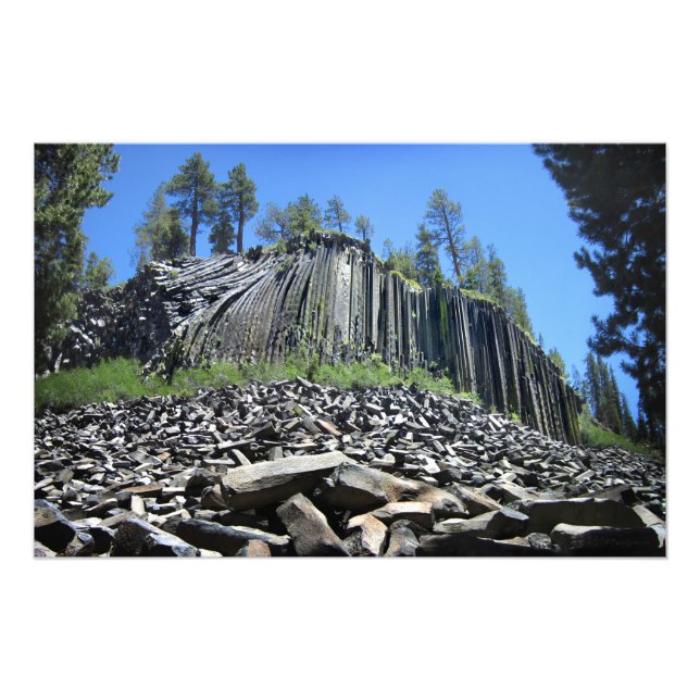 Devils Postpile - Sierra Photo Print (Front)