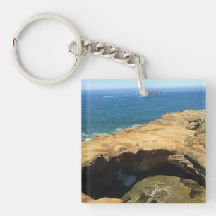 Devil's Punchbowl & Otter Rock, OR Key Ring