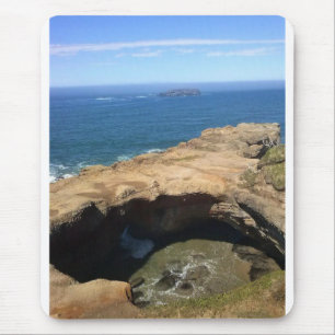 Devil's Punchbowl & Otter Rock, OR Mouse Mat