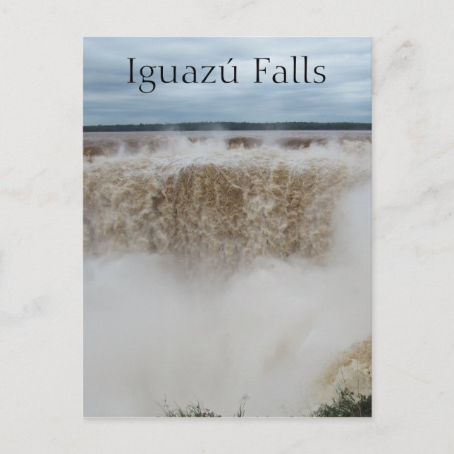 devils throat iguazu falls postcard (Front)
