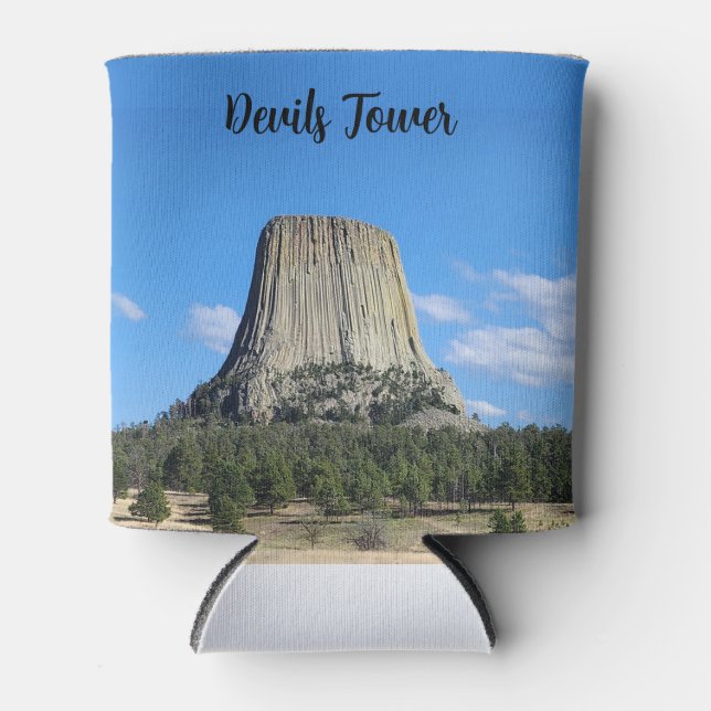 Devils Tower Can Cooler (Front)