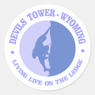 Devils Tower Classic Round Sticker