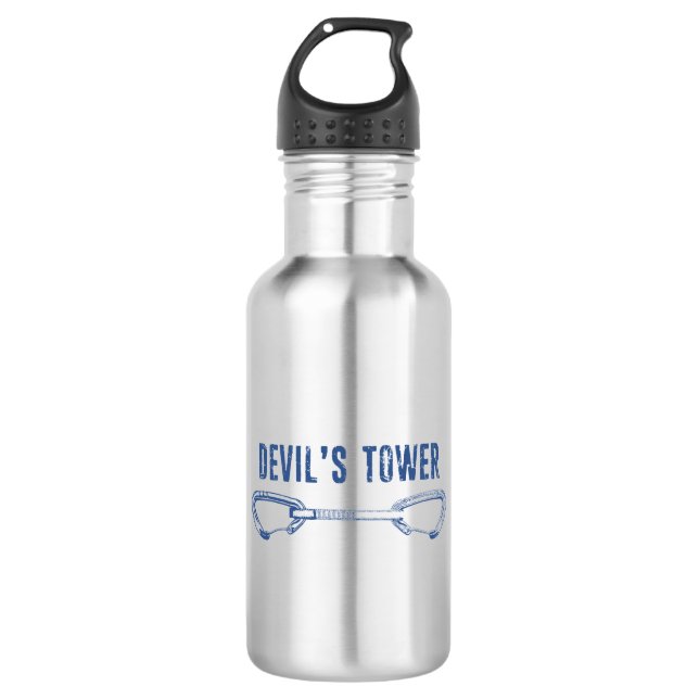 Devil's Tower Climbing Quickdraw 532 Ml Water Bottle (Front)