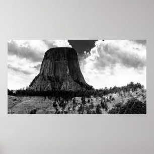 Devil's Tower, Devil's Tower National Monument, WY Poster