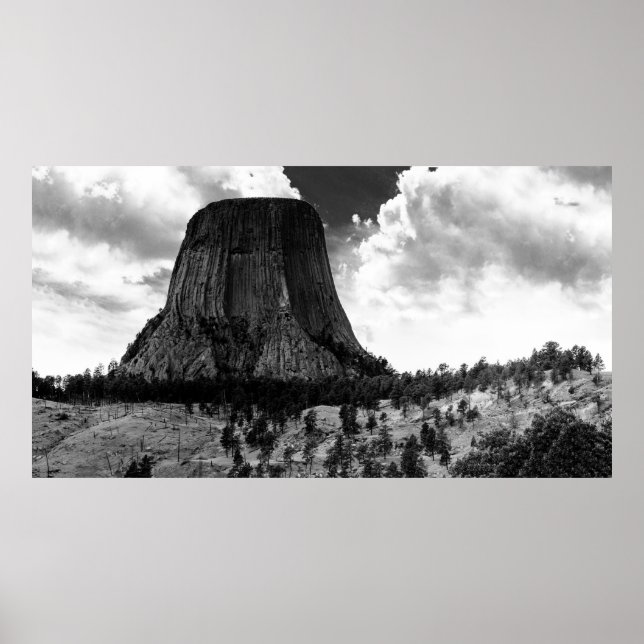 Devil's Tower, Devil's Tower National Monument, WY Poster (Front)