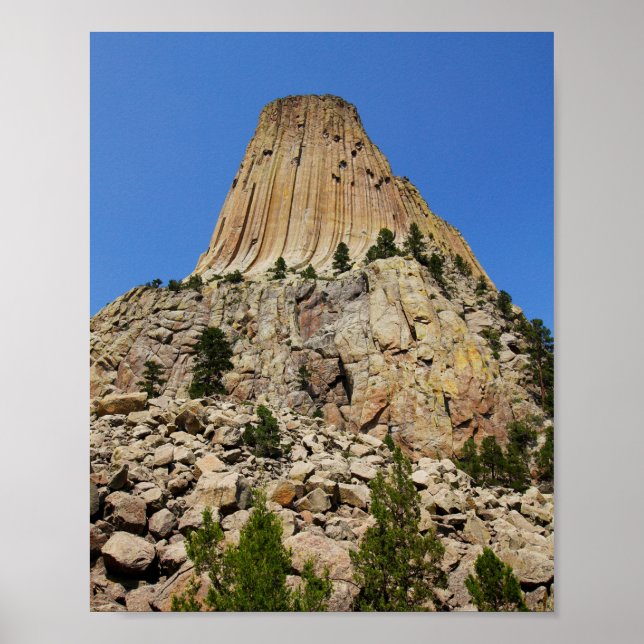 Devil's Tower, Devil's Tower National Monument, WY Poster (Front)
