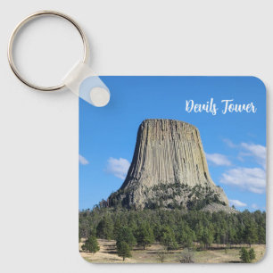 Devils Tower Key Ring