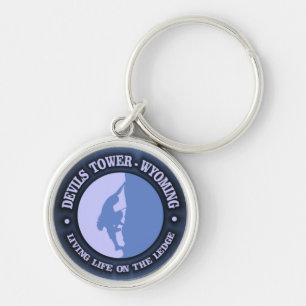 Devils Tower Key Ring