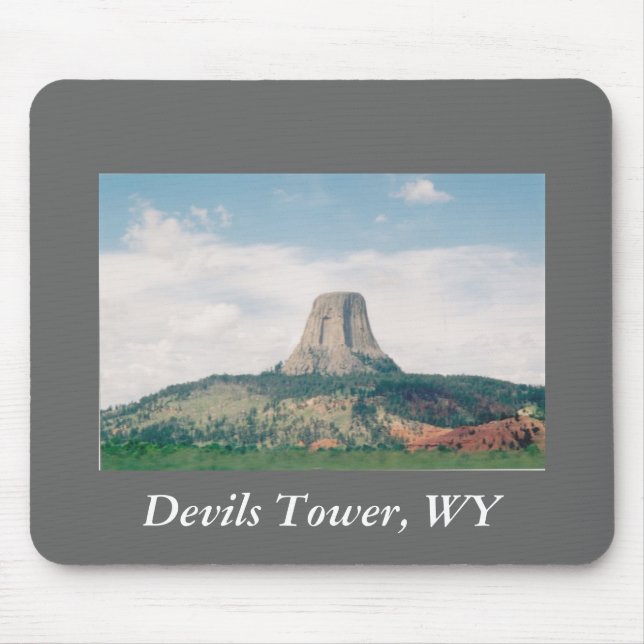Devils Tower Mouse Mat (Front)