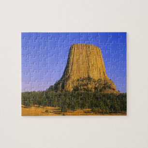 Devils Tower National Monument in Wyoming Jigsaw Puzzle