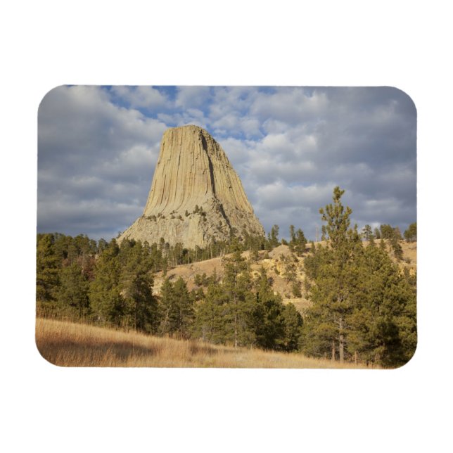 Devils Tower National Monument Magnet (Horizontal)
