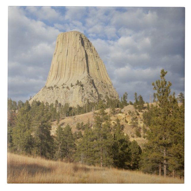 Devils Tower National Monument Tile (Front)