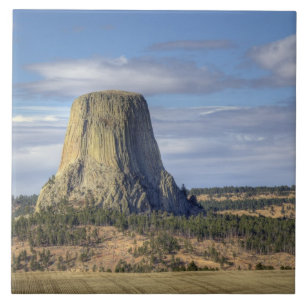 Devils Tower National Monument Tile