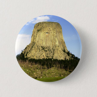 Devil's Tower, Wyoming 6 Cm Round Badge