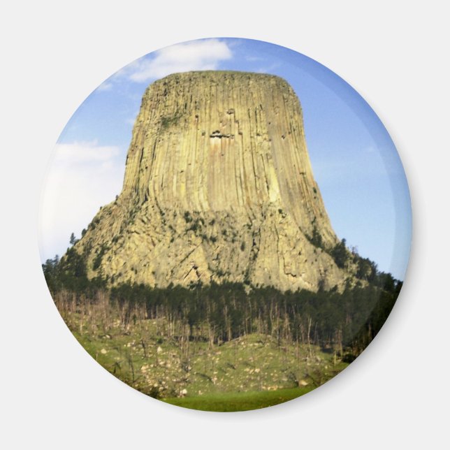 Devil's Tower, Wyoming Magnet (Front)