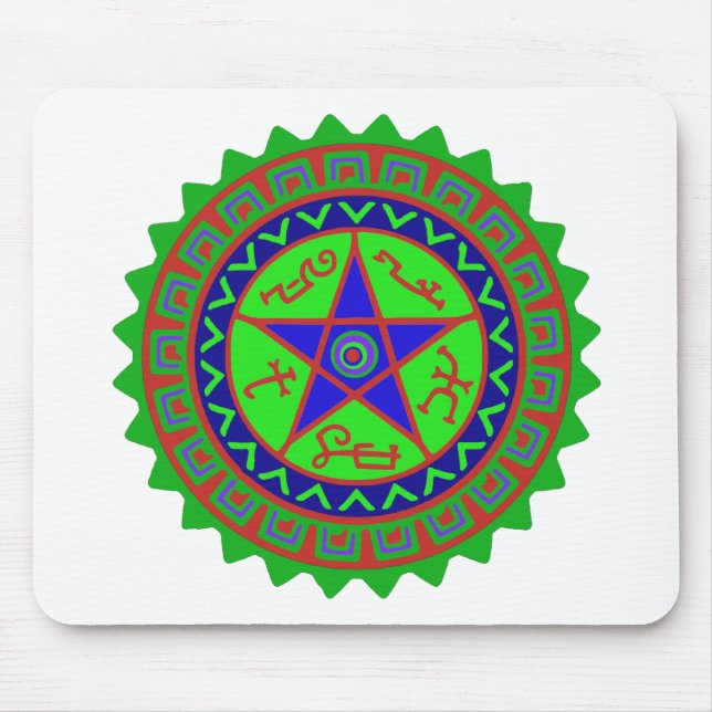 Devil's Trap Mouse Mat (Front)