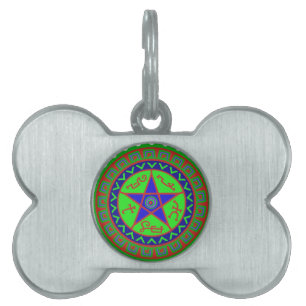 Devil's Trap Pet Name Tag