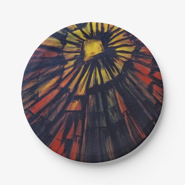 Devil's Web Paper Plate (Front)