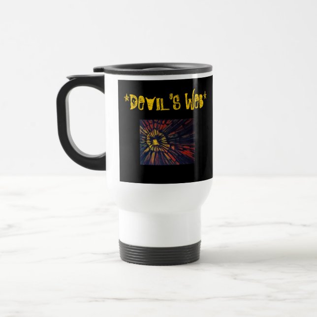 Devil's Web Travel Mug (Left)