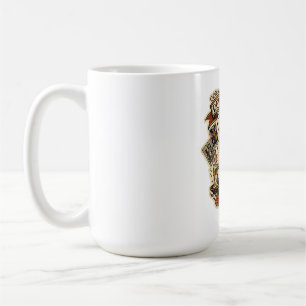 Devils Work Sly Fox Tarot Card Tattoo Flash Mystic Coffee Mug