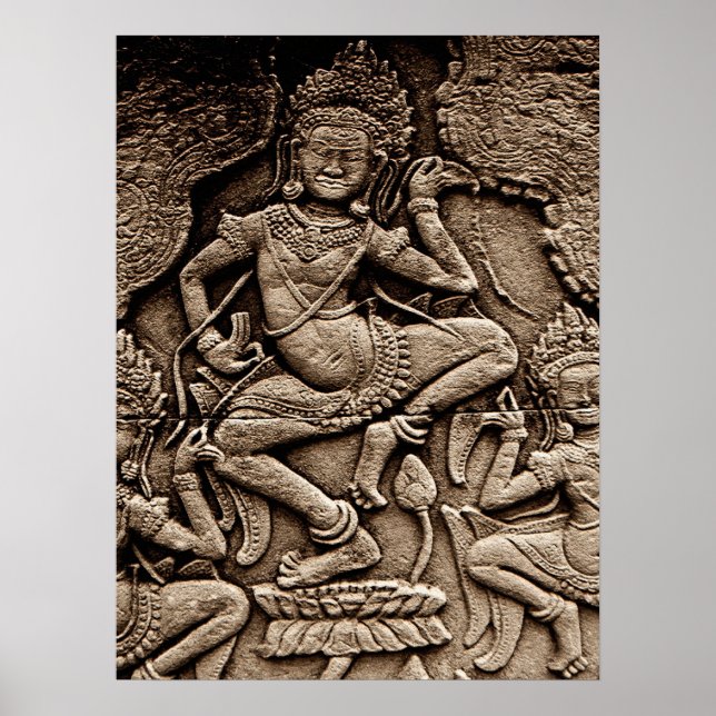 Devine Angkor Wat  Poster (Front)