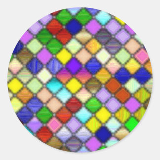 Devine Brightness Classic Round Sticker