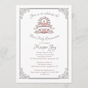 Devine Chalice Communion Invitation