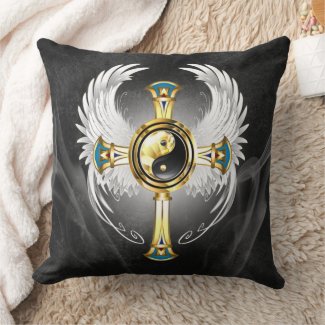 Devine Egyptian Gold Yin Yang Symbol