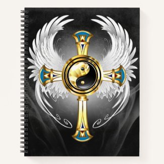 Devine Egyptian Gold Yin Yang Symbol Sketchpad