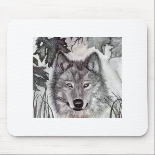 Devin's Wolf Mouse Mat