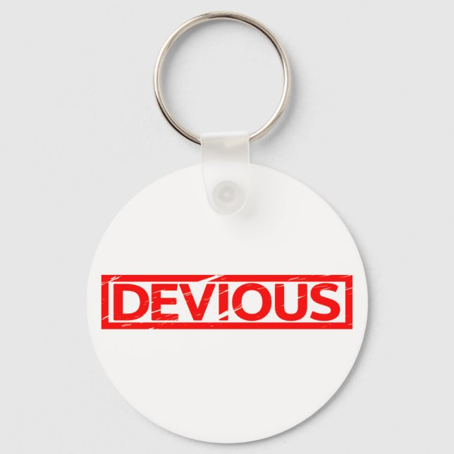 Devious Stamp Key Ring (Front)