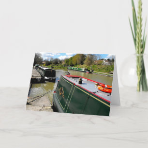 Devizes Canal Holiday Card