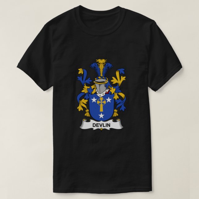 Devlin Coat of Arms - Family Crest Shirt Essential (Design Front)