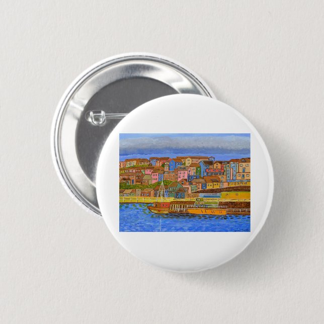 Devon9 6 Cm Round Badge (Front & Back)