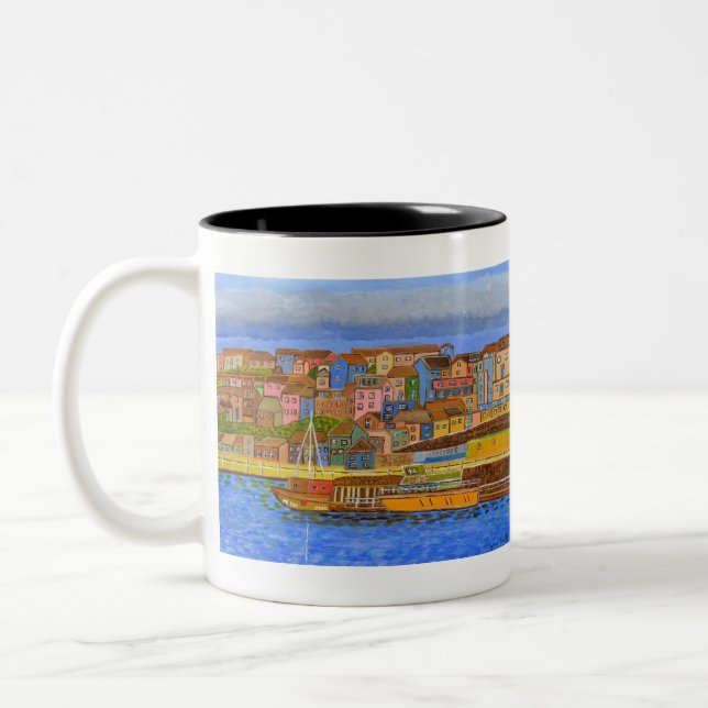 Devon9 Two-Tone Coffee Mug (Left)