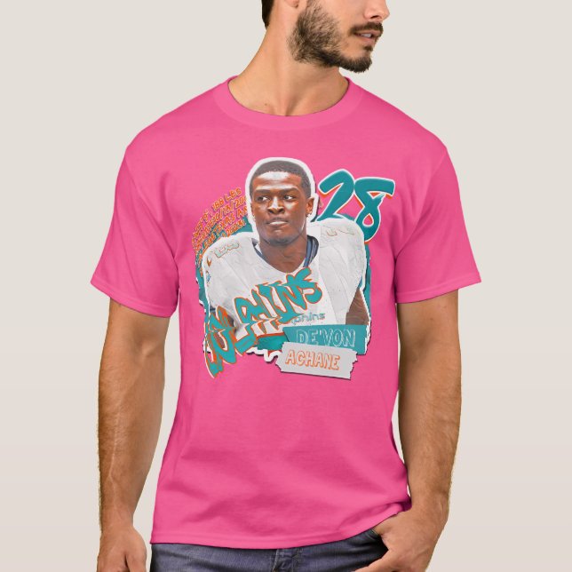 De'Von Achane Football Shirt Tapestry (Front)