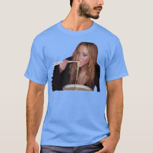 Devon Aoki Ramen Transparent Sticker T-Shirt
