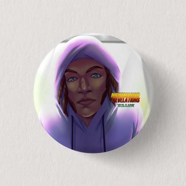 Devon Button (From Nightmarish Revelations) (Front)