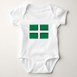 Devon Flag Baby Bodysuit