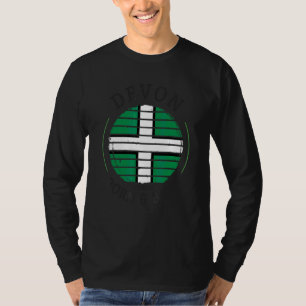 Devon Flag Idea For Kids & Country Of Devon In Eng T-Shirt