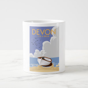 Devon for a break large coffee mug