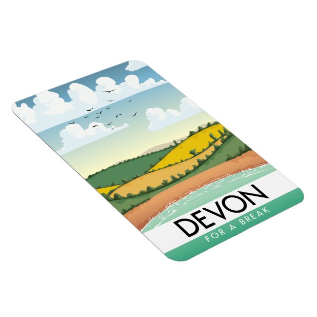 Devon For a Break Magnet (Right Side)
