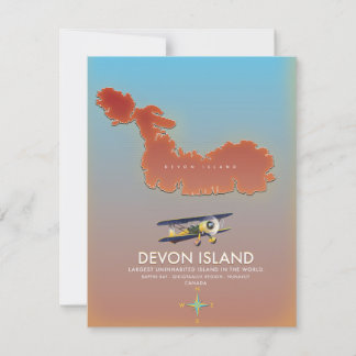 Devon island, canada map